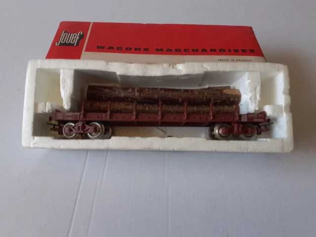 Wagons de marchandises Jouef 1970-1987 pour modélisme ferroviaire à l'échelle HO