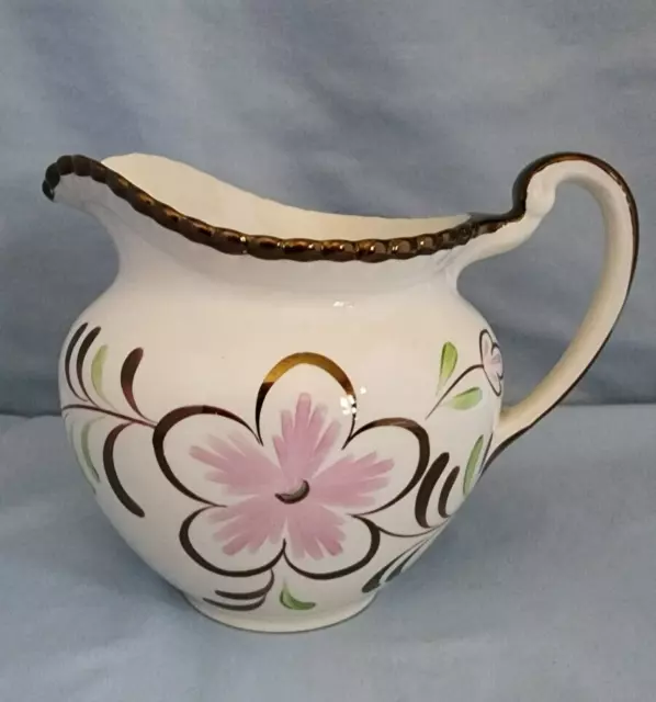 Gray's Pottery Copper Lustre Milk Pitcher