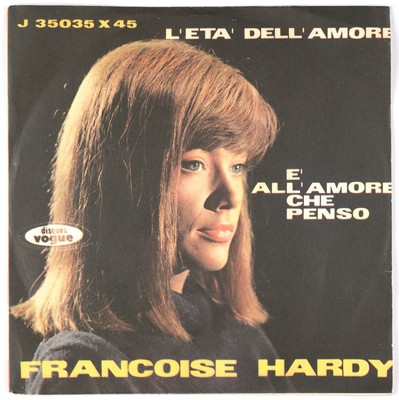 FRANCOISE HARDY TRES RARE CD DE 22 TITRES DONT 10 TITRES EN ITALIEN 