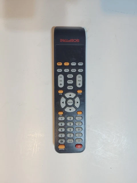 New Remote Control for SCEPTRE LED TV E243WV-FHD E243PVFHD X322BV-HD+ E243BV-FHD