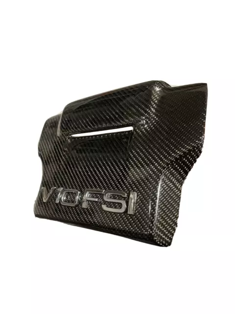 Audi R8 Engine Cover Panel - Vanity Plate - Carbon Fiber - V8 -V10 2