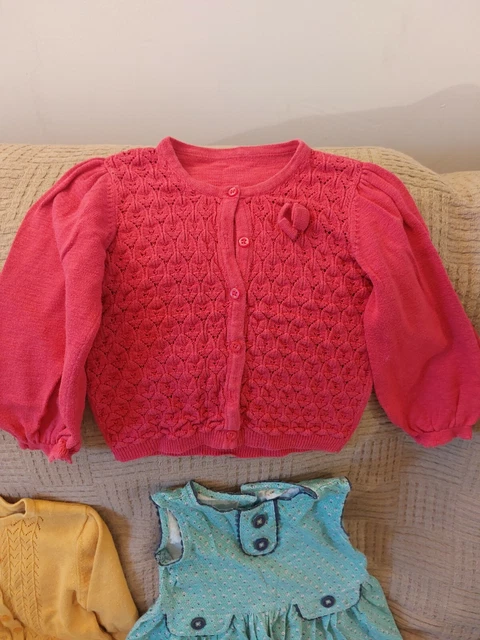 Piccolo pacchetto di 4 vestiti per bambini età 12 M-3 anni 3