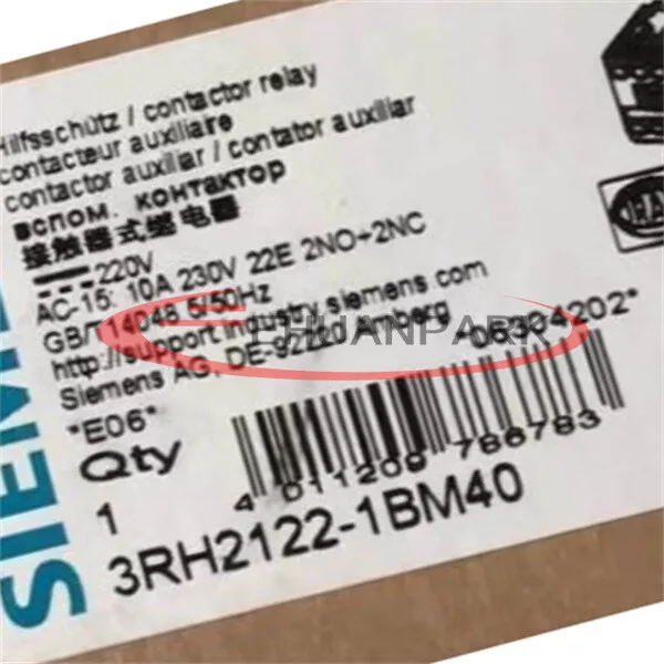 1PC Siemens contactor 3RH2122-1BM40 NEW