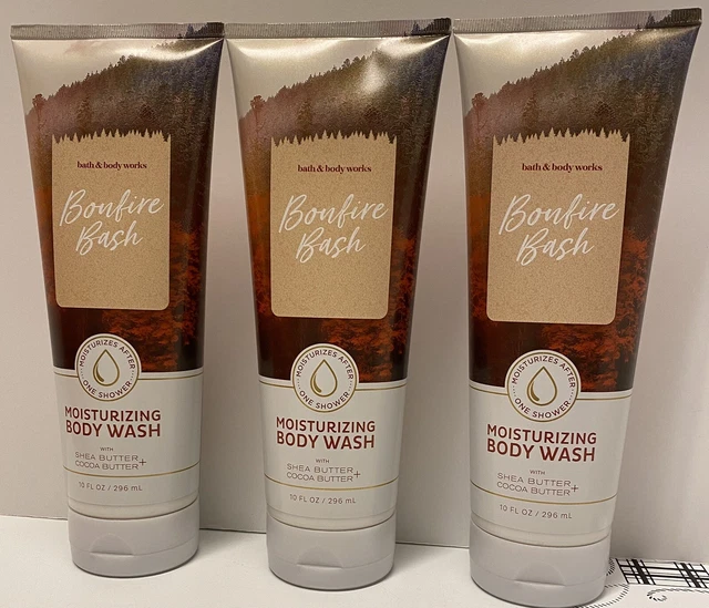 BATH & BODY Works Bonfire Bash Moisturizing Body Wash X3 22.00 PicClick