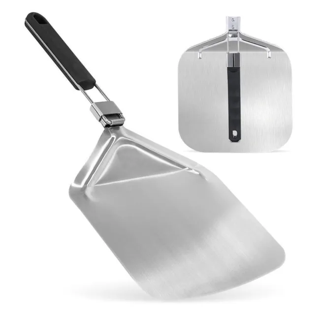 Nutrichef Pizza Peel for Oven & Grill- Durable & Safe Aluminum Base