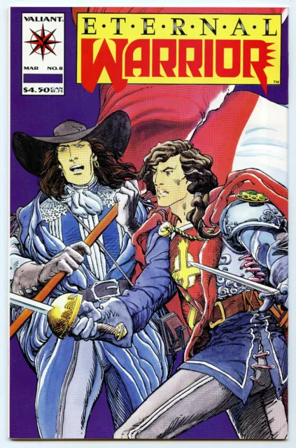 Eternal Warrior #8 Comic Book NM+ Valiant Comics 1993 Amricons