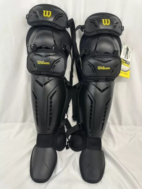 Wilson Guardian Umpire Leg Guards Protector (15.5 inch) WTA342155