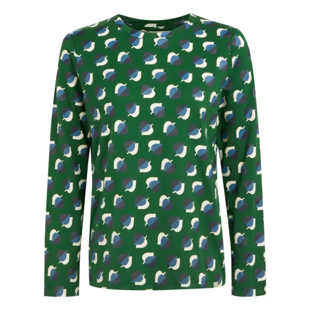 Regatta Womens/Ladies Orla Kiely Leaf Print Long-Sleeved T-Shirt RG9233