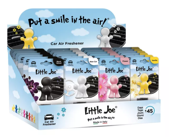 Lufterfrischer Little Joe / Joya Duftfigur Auto Set 2,3,5,7,10er - Duft  wählbar
