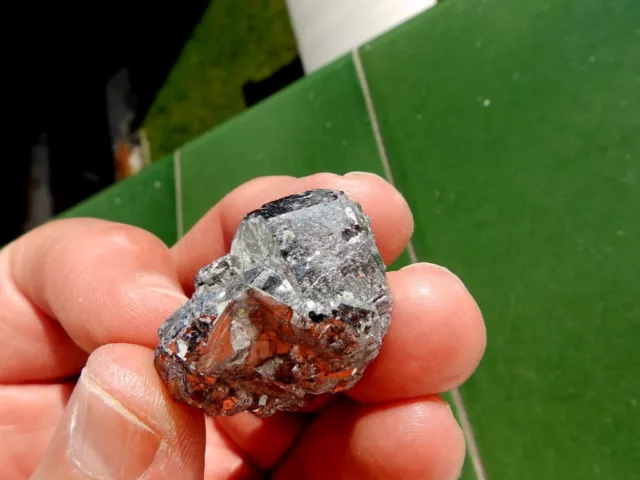 Minerales " Preciosos Cristales Cubicos De Skutterudita De Marruecos  -  10J16 "