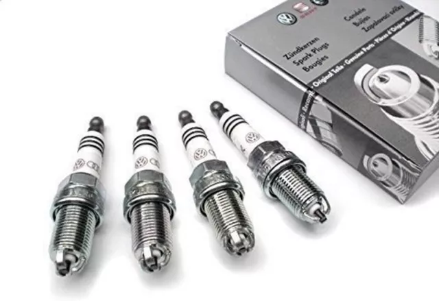 4x ORIGINAL Audi VW Zündkerze GOLF 6 POLO TOURAN 1T3 A1 A3 8P 1.2 TSI 03F905600A