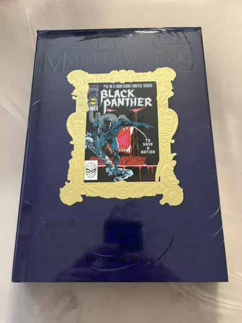 Marvel Masterworks #303 BLACK PANTHER Vol #3 DM Variant HC 2021 Global Shipping