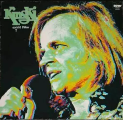 Kinski* Spricht Villon* - Kinski Spric LP Album RE Bla Vinyl Scha