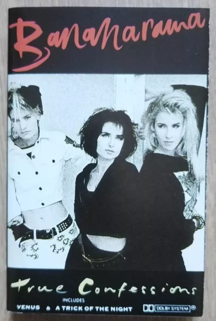 French Cassette Audio Album Bananarama True Confessions Rare Excellent Etat 1986