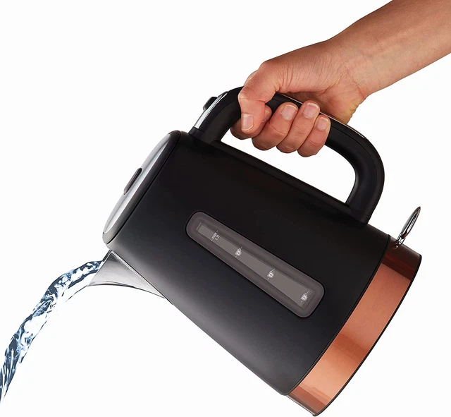 RUSSELL HOBBS BROOKLYN Kettle 1.7L Quiet Boil Technology Blue Light