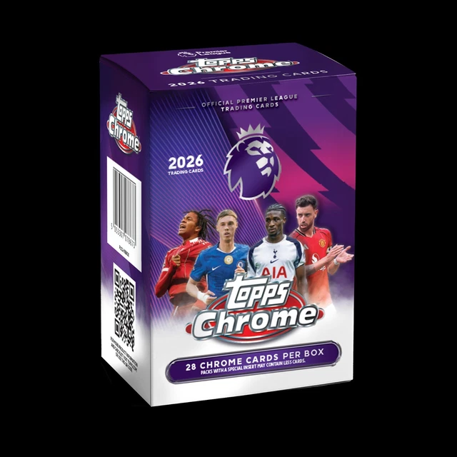 Topps Premier League 2026 - büt-Edition - Mega Tin (Globallers