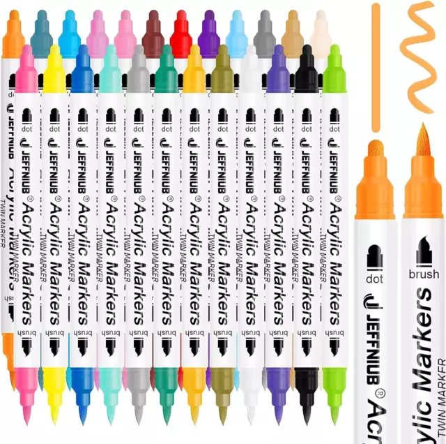 Brush Pens Markers for Adult Colouring 100 Colors, Dual Brush Felt