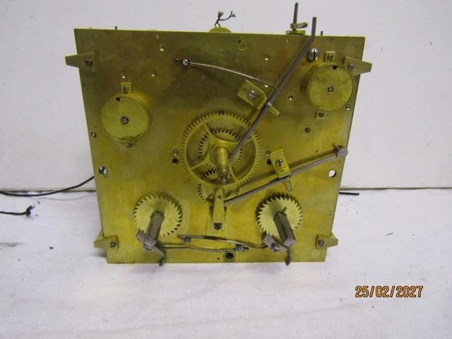 Mouvement D'horloge Comtoise Kieninger 6/71 – Laiton – 4+1 Marteaux