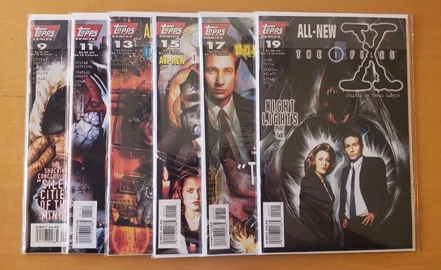The X Files Topps Comics 1995-96 Lot ( 13 Books)  #18 thru #20