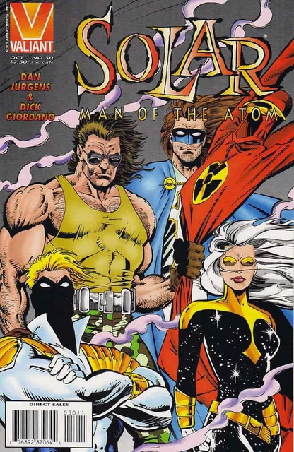Solar, Man of the Atom #50 VF/NM; Valiant | Dan Jurgens - we combine shipping