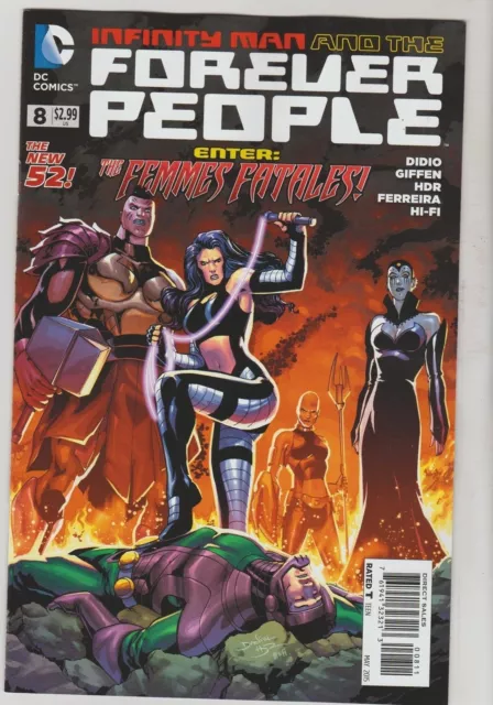 Dc Comics Infinity Man & The Forever People #8 May 2015 New 52 1St Print Nm