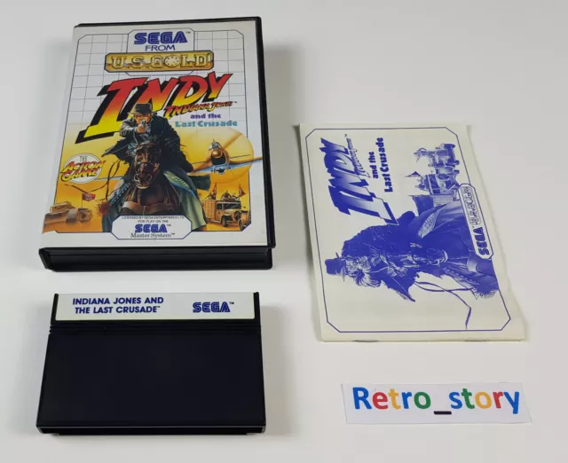 SEGA Master System - Indiana Jones And The Last Crusade - PAL