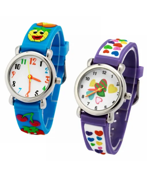 Orologio Impermeabile Bambini 3DCartoon Digitale RagazziRagazze Orologi Regalo Per Tempo Insegnamento