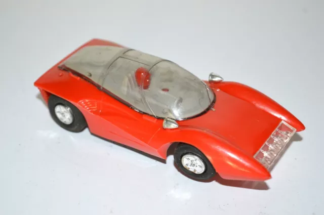 Prefo Autorennbahn DDR Rennbahn Ferrari P5 rot Spielzeug