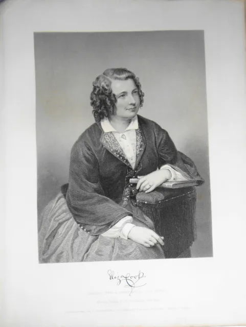Eliza Cocinar - Acero Grabado - 1876 - Duyckinck Internationale Galería
