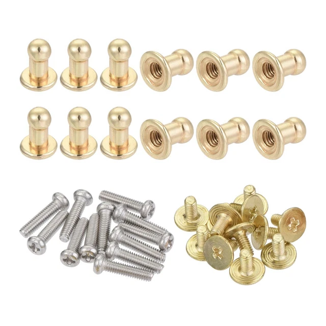 4mm Head Dia. Round Knobs Pull Handle, 12pcs Zinc Alloy Light Gold