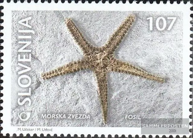 Slowenien 347 (kompl.Ausg.) postfrisch 2001 Fossilien