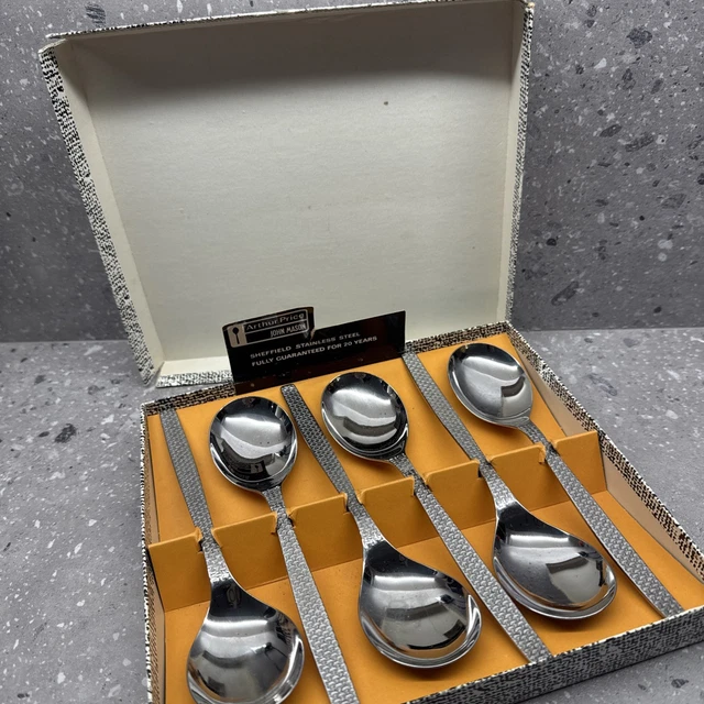 6 ARTHUR PRICE John Mason 13cm Stainless Steel Sherwood Rose