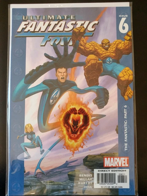 ⭐️ ULTIMATE FANTASTIC FOUR #6 (2004 MARVEL Comics) VF/NM Book
