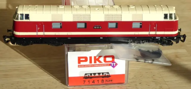 Piko 71418 TT SpieleMax Diesellok BR 118 011-6 DR Ep4 DSS+LED BW Schöneweide neu