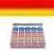25 Netz klar Case Aufbewahrungsbox mit 25Pcs leer bunte Nähkästchen Spulen Spool