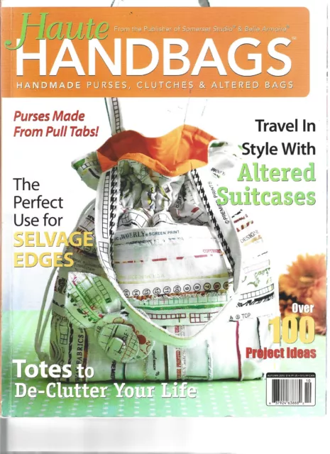 Haute Handbags Handmade Purses Clutches and Altered Bags Autumn 2010 US Magazine