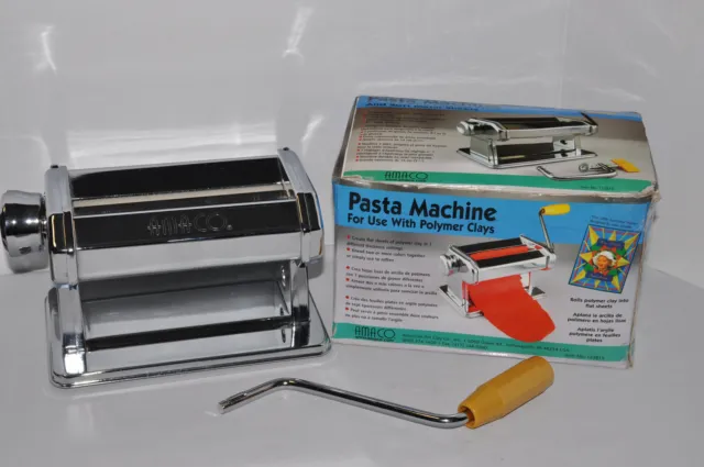 Máquina de pasta AMACO para arcillas de polímero y láminas de metal blando #12381S (miss abrazadera)