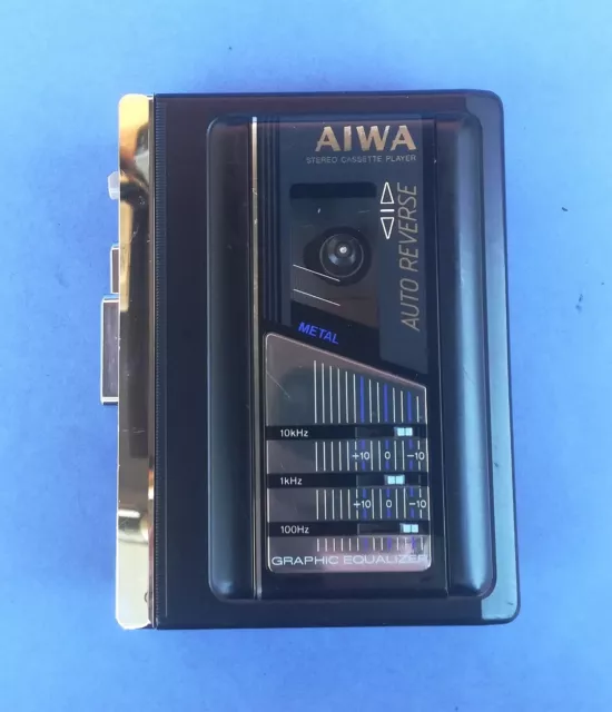 Aiwa Hs-G35 Mk Ii  Stereo Cassette Player.  Funzionante