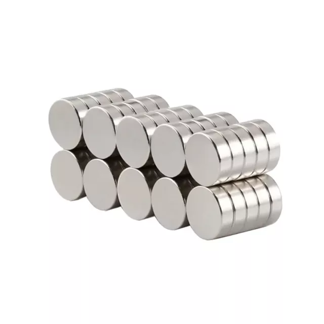 Neodym Magnete 10 x 3 mm Supermagnete hohe Haftkraft Scheibenmagnet N35 10 Stück