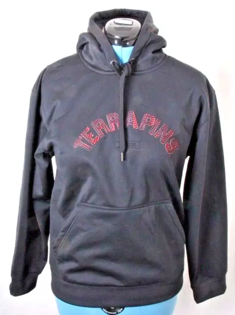 UA Under Armour Maryland Terrapins terps Pullover Hoodie Loose Fit Jacket Mens S