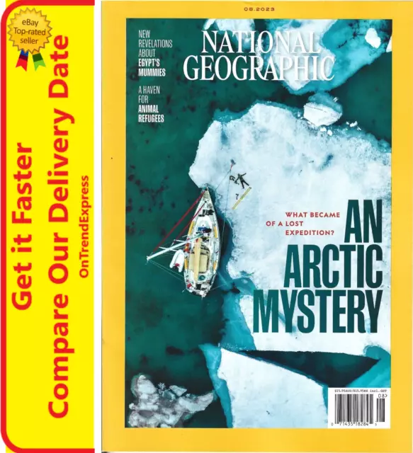 NATIONAL GEOGRAPHIC MAGAZINE August 2023 An Arctic Mystery £9.76