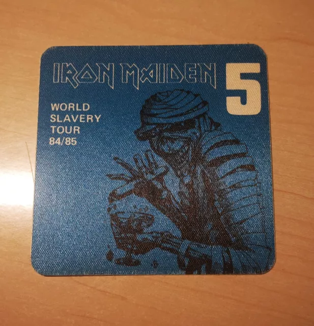 Iron Maiden World Slavery Tour  84 / 85 Backstage Pass