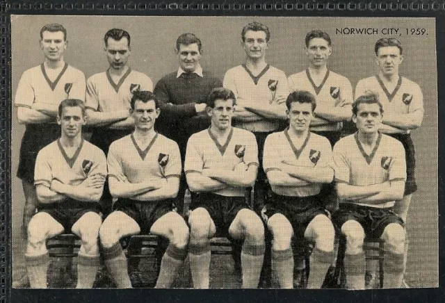 Thomson, berühmte Teams in der Fußballgeschichte, NORWICH CITY, 1959, SEHR GUTER ZUSTAND, 1961