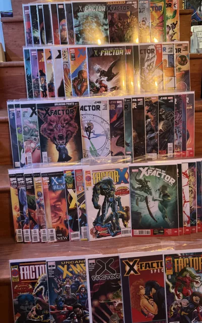 X-factor & Related Books,,KEYS ,,LOTS MORE MARVEL COMICS LOT OF 57 Bx4