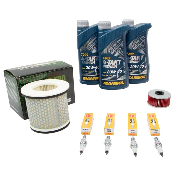 Pack Maintenance 4L Pour Suzuki Big DR 800 1991-99 - Huile, Filtre, Bougies, Neuf