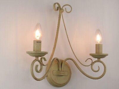 lampada da parete applique fiammingo classico rustico country shabby chic cucina