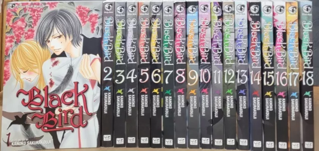 Black Bird Manga Complete Set In English Vol 1 - 18 Brand New Viz Media