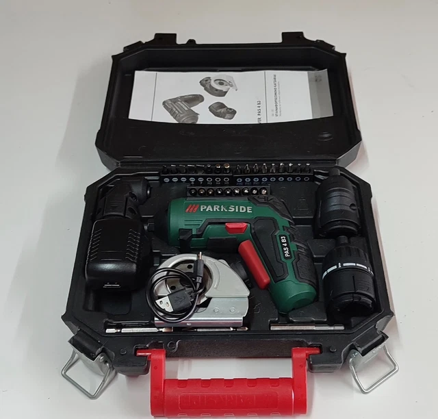 PARKSIDE MULTI CORDLESS Screwdriver PAS 4 £29.99 PicClick UK