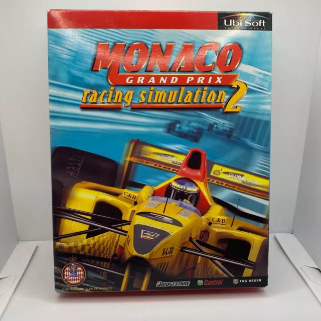 Monaco Grand Prix Racing Simulation 2 PC Big Box COMPLET FR