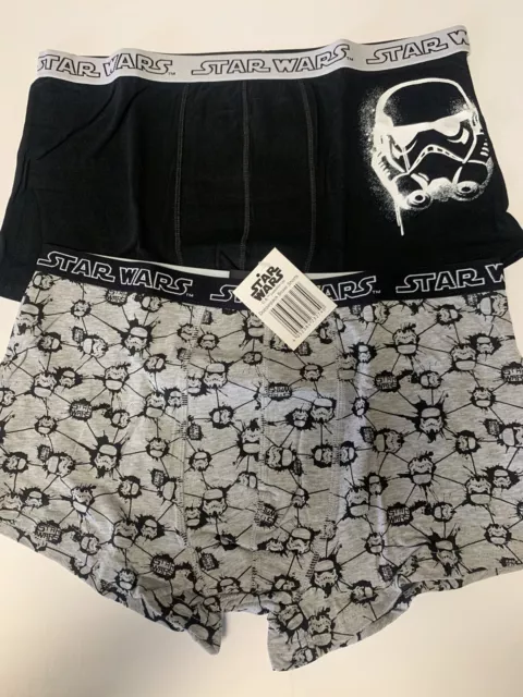 Boxershorts Unterhose Herren Schlüpfer Doppelpack 2x STAR WARS L oder XL NEU&OVP